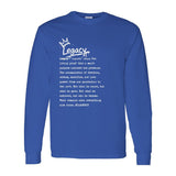 I AM HIM — Legacy Definition | White Ink | Long Sleeve Tee | Legacy Collection