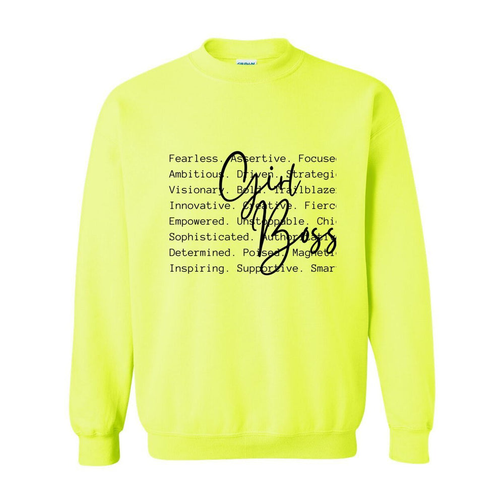 Girlboss Crewneck – Powerfully Called. Gracefully Chosen.