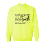 You Are Enough Crewneck – The Gospel of Worthiness