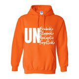Unbreakable Unstoppable Unapologetic Unforgettable - Women's Hoodie - White