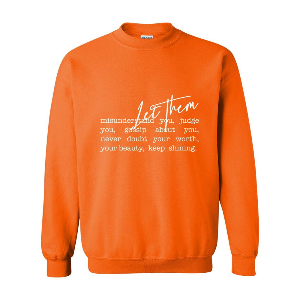 Let Them Crewneck – Soft Strength. Quiet Confidence. W