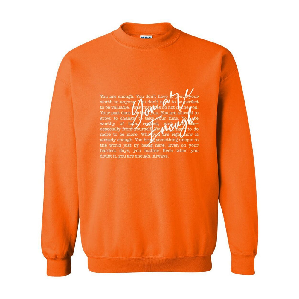 You Are Enough  Women's Crewneck – The Gospel of Worthiness - W
