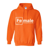 F-E™ Female Iron - Women's Hoodie | Periodic Table Feminist Hoodie