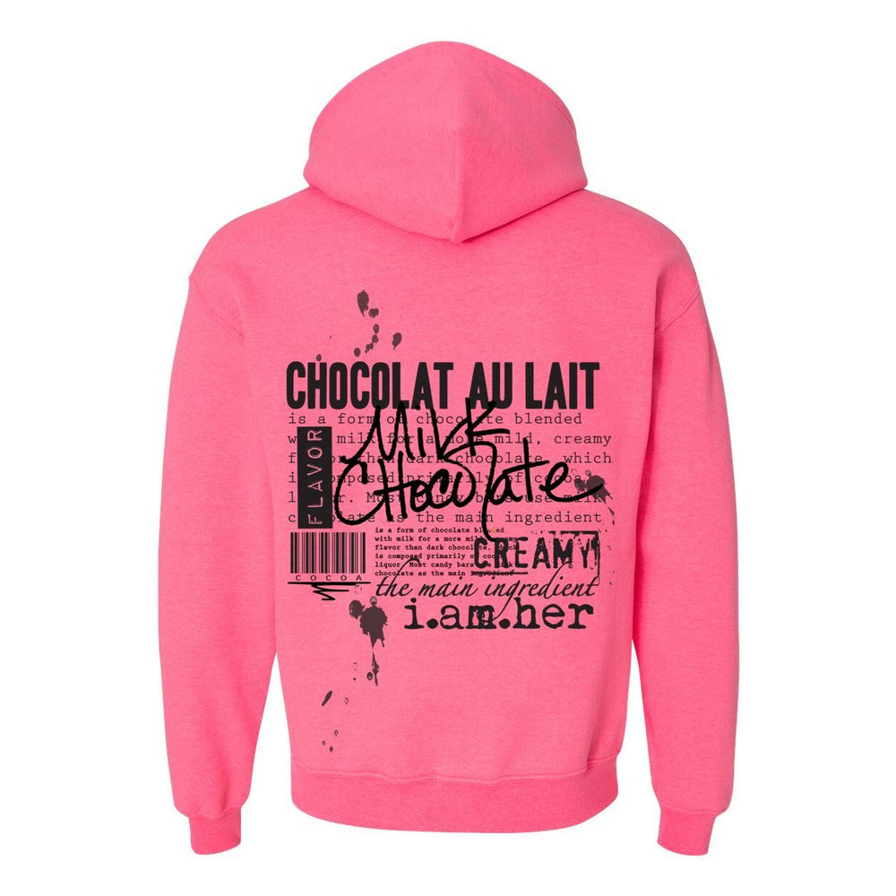 Milk Chocolate – Women's Hoodie | Warm Brown Glow | Empowerment Hoodie for Her