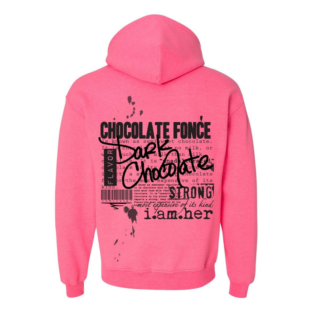 Dark Chocolate – Women's Hoodie | Deep Melanin Royalty | Statement Hoodie for Black Women