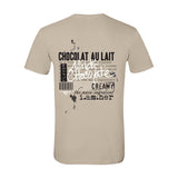 Milk Chocolate – Women's Tee | Sweet, Strong & Sacred - White on Black