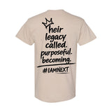 I AM HIM — Prince Becoming | Black Ink | T-Shirt | Legacy Collection