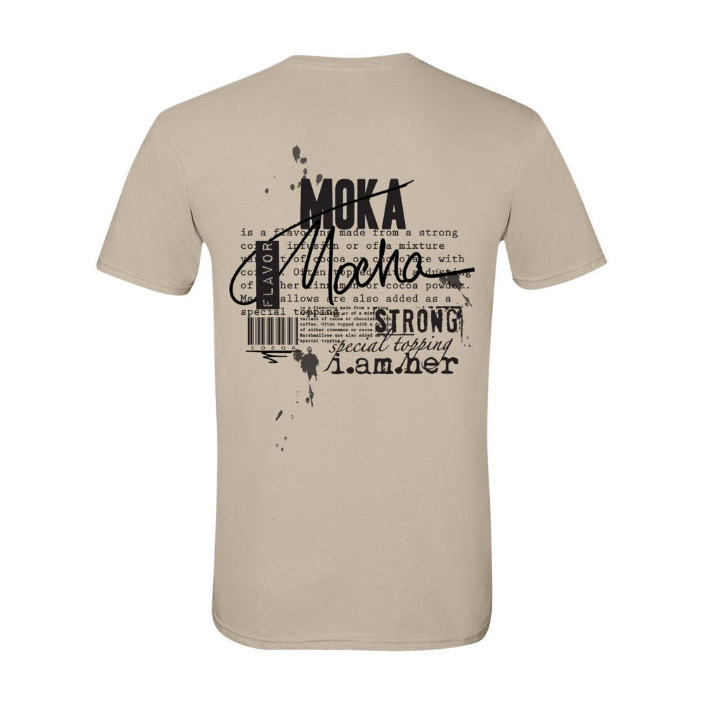 Mocha Women's Tee – Flavors of Her Collection - Bold. Smooth. Beautifully Melanated.