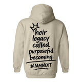 I AM HIM — Prince Becoming | Black Ink | Pullover Hoodie | Legacy Collection