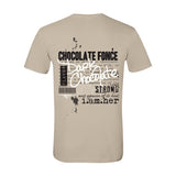 Dark Chocolate – Women's Tee | Regal & Radiant | White on Black