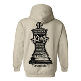 I AM HIM — King's Gambit | Black Ink | Pullover Hoodie | King Collection