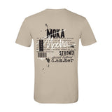 Mocha – Moka | Bold & Beautiful | Women's Tee - White on Black