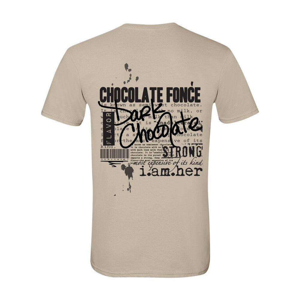 Dark Chocolate Women's Tee – Chocolat Fonce | Deep. Bold. Beautiful.