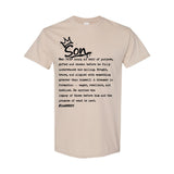 I AM HIM — Son Definition | Black Ink | T-Shirt | Legacy Collection