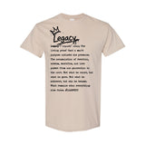 I AM HIM — Legacy Definition | Black Ink | T-Shirt | Legacy Collection