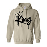 I AM HIM — King Anointed | Black Ink | Pullover Hoodie | King Collection