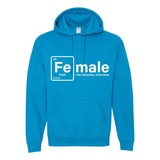 F-E™ Female Iron - Women's Hoodie | Periodic Table Feminist Hoodie