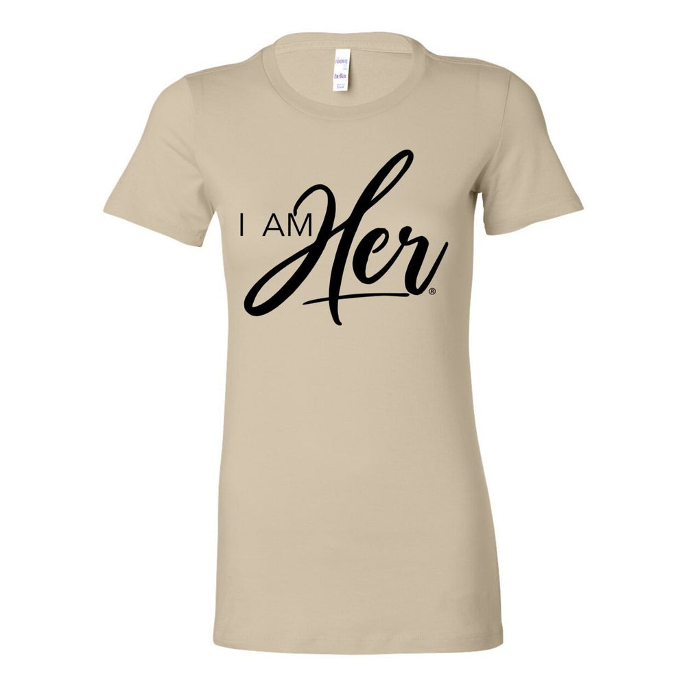 I AM HER Signature Tee: Empowering Women's Graphic T-Shirt