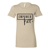 Empower Her Classic Tee – She is Not to Be Silenced - Women's Tee