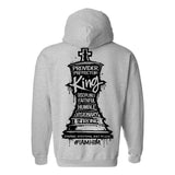 I AM HIM — King's Gambit | Black Ink | Pullover Hoodie | King Collection
