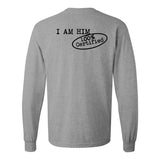 I AM HIM — King Sovereign | Black Ink | Long Sleeve Tee | King Collection