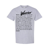 I AM HIM — Warrior Definition | Black Ink | T-Shirt | Definitions of HIM Collection