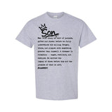 I AM HIM — Son Definition | Black Ink | T-Shirt | Legacy Collection