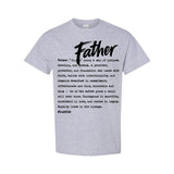 I AM HIM — Father Definition | Black Ink | T-Shirt | Definitions of HIM Collection