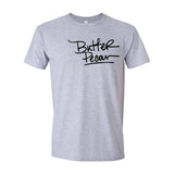 Butter Pecan – Women's Tee | Soft Golden Power | White on Black