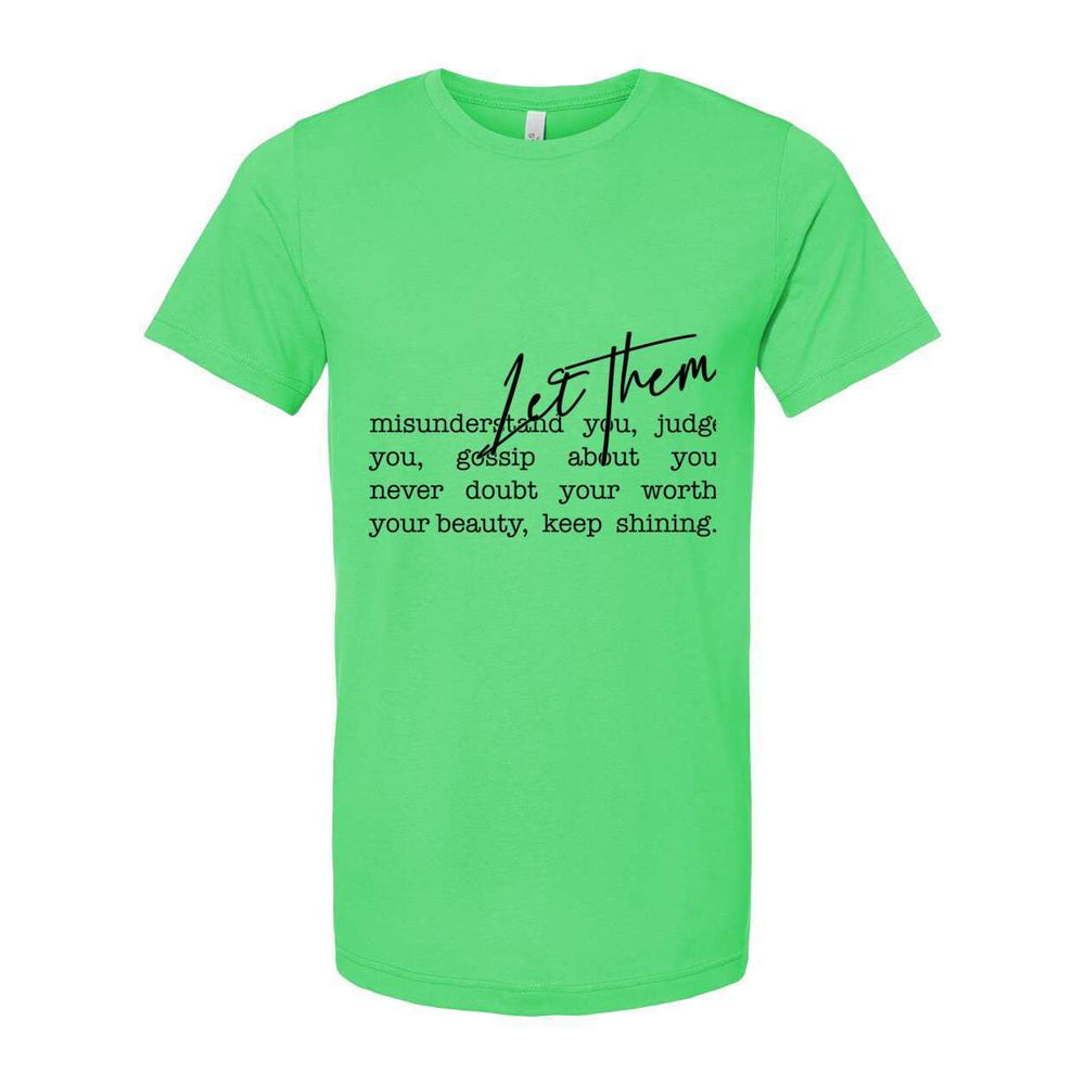 Let Them - Women's Empowerment Tee