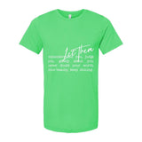 Let Them - Women's Empowerment Tee  - White