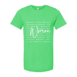 Definition of a Woman - Woman's Empowerment Tee - White