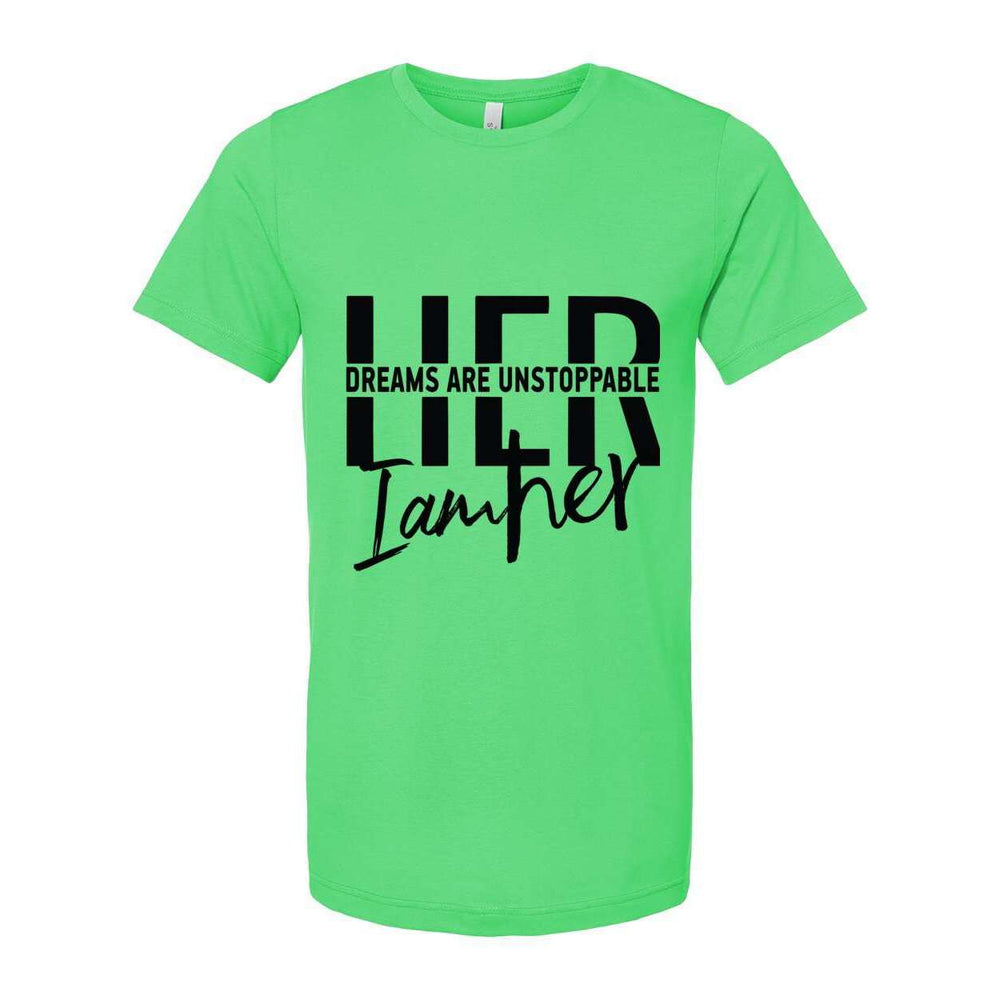 Unstoppable Dreams Women's Tee – HER Vision Won’t Wait