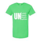 Unbreakable Unstoppable Unapologetic Unforgettable Women's T-Shirt - White