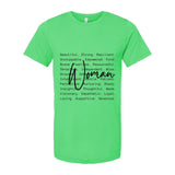 Definition of a Woman - Woman's Empowerment Tee
