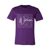 Definition of a Woman - Woman's Empowerment Tee - White