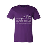 Let Them - Women's Empowerment Tee  - White