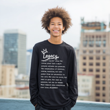 I AM HIM — Legacy Definition | White Ink | Long Sleeve Tee | Legacy Collection
