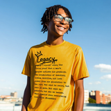 I AM HIM — Legacy Definition | Black Ink | T-Shirt | Legacy Collection