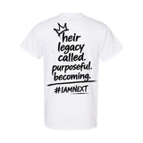 I AM HIM — Prince Becoming | Black Ink | T-Shirt | Legacy Collection
