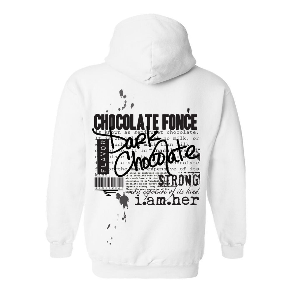 Dark Chocolate – Women's Hoodie | Deep Melanin Royalty | Statement Hoodie for Black Women