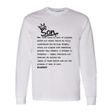 I AM HIM — Son Definition | Black Ink | Long Sleeve Tee | Legacy Collection