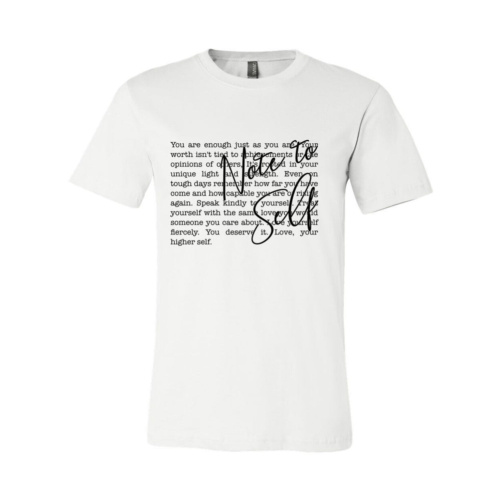 Note to Self - Women's Tee – Sacred Reminders