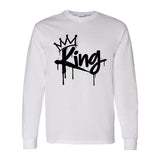 I AM HIM — King Sovereign | Black Ink | Long Sleeve Tee | King Collection
