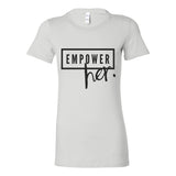 Empower Her Classic Tee – She is Not to Be Silenced - Women's Tee
