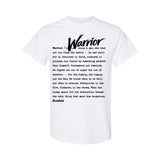 I AM HIM — Warrior Definition | Black Ink | T-Shirt | Definitions of HIM Collection