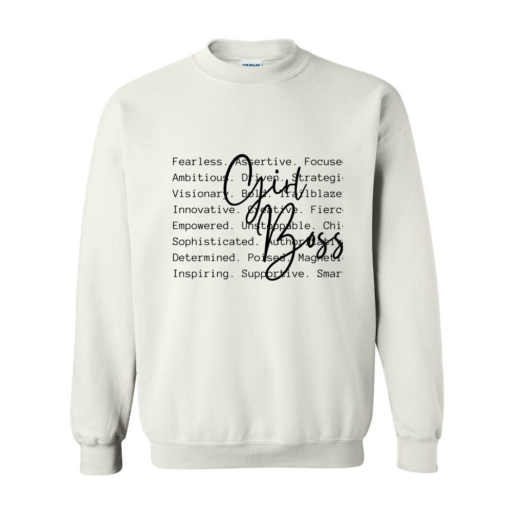 Girlboss Crewneck – Powerfully Called. Gracefully Chosen.
