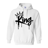I AM HIM — King Anointed | Black Ink | Pullover Hoodie | King Collection