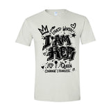 I AM HER — Black Graffiti Graphic Tee | Around the Way Girl Collection