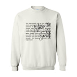 Note To Self Crewneck – Sacred Reminders. Everyday Wear.